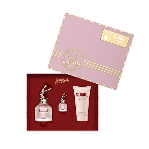 Jean Paul Gaultier Scandal 50ml Gift Set 2020 thefragrancecounter.co.uk